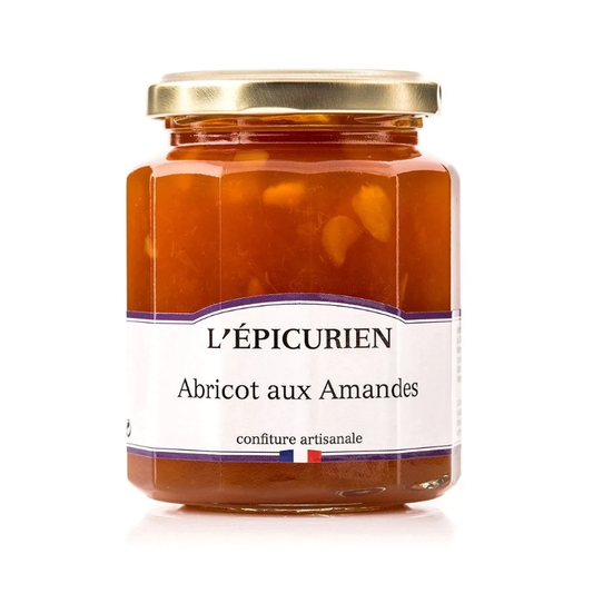 Confiture d'abricot aux amandes 320g L'Epicurien
