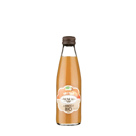 Nectar d'abricot BIO 25cl Meneau
