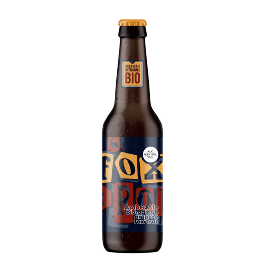 Foxtrot bière ambrée 33cl Brasserie Kiss'Wing
