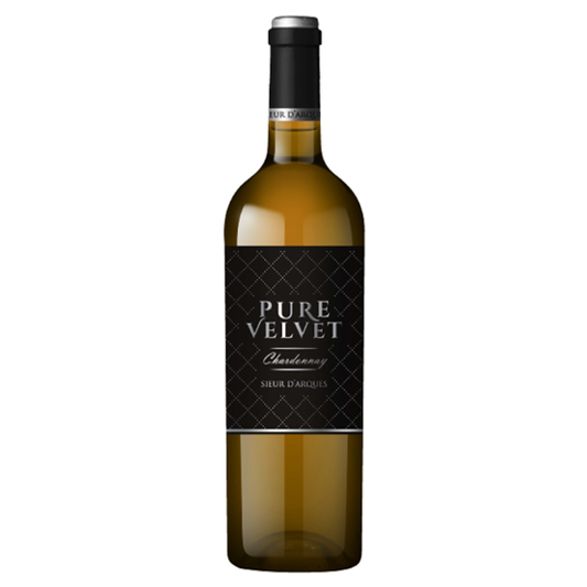 Pure Velvet Chardonnay IGP Pays d'Oc vin blanc sec 75cl Sieur D'Arques