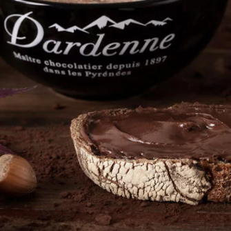 Pâte à tartiner cacao noisettes Pyrénella 300g Dardenne