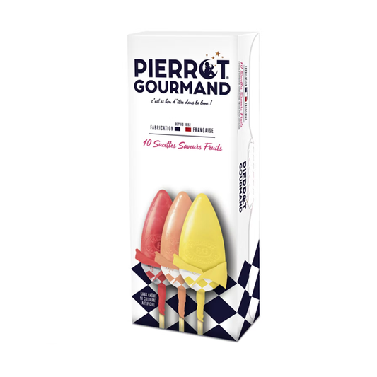 Sucettes fruits Pierrot Gourmand 130g