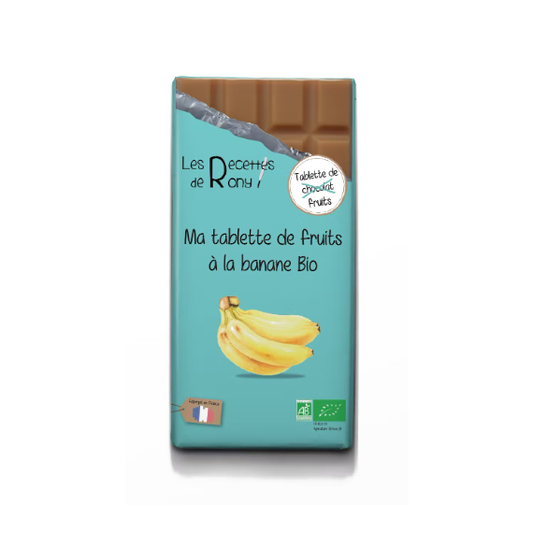 Tablette de fruits à la banane 80g BIO Les recettes de Rony