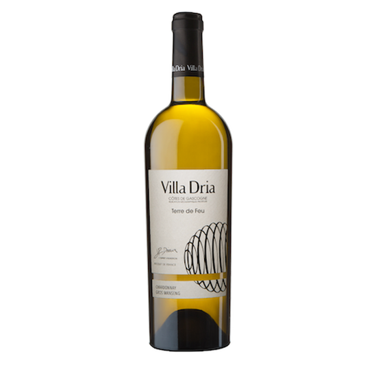 Terre de Feu IGP Côtes de Gascogne vin blanc sec 75cl Villa Dria