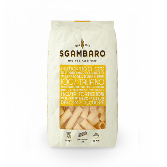 Pâtes italiennes Tortiglioni 500g Sgambaro